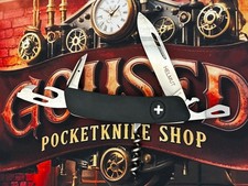 [1143] Swiza Schweizer Taschenmesser Multitool Schwarz