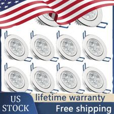 4/10PC 3W/5W LED Downlight