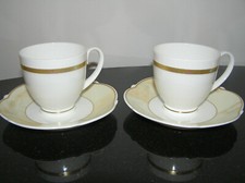 VILLEROY & BOCH PALOMA PICASSO SAN MICHELE CUP & UNTERTASSEN OHNE RUTSCH PAAR 1. QUALITÄT