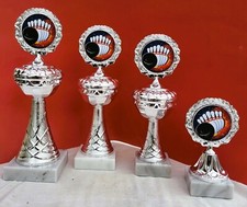 4er Serie Pokale Bowling Kegeln Pin Pokal inkl. Gravur NEU nur bei uns