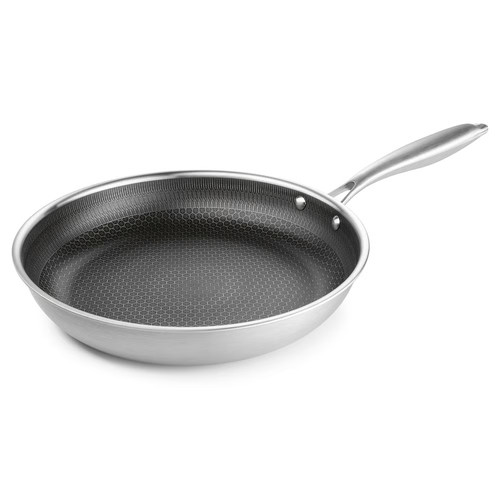 Edelstahl bratpfanne 20cm - edelstahl,