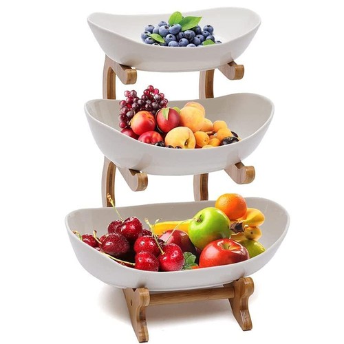 Obst etagere obstschale mit - obst,