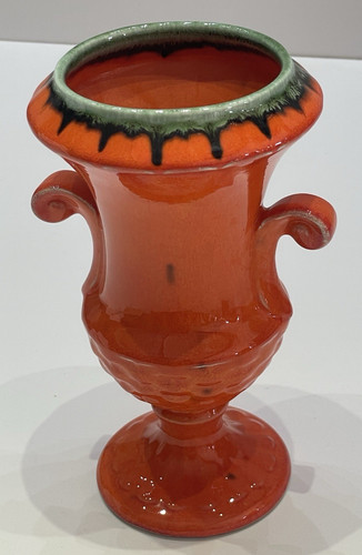 Kleine orange amphoren - orange, vase