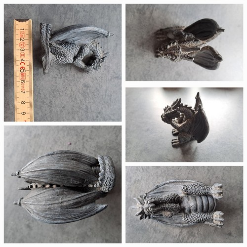 Drachen figur grau - figur,,