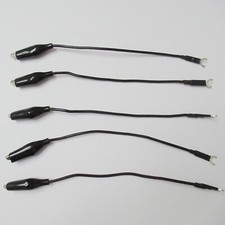 10pcs Oscilloscope Scope Probe Ground Wires Cable for Tektronix Ulead