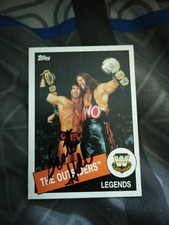 Signierte Sammelkarte Scott