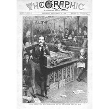 The Old Chancellor of the Exchequer & The Old – Antiker Druck 1886