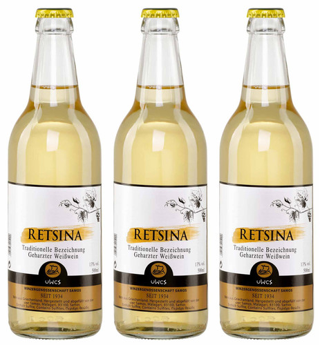 Retsina samos 5l flasche - retsina, 3x
