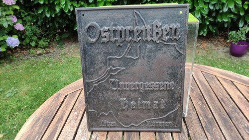 Antike gusseisen reliefplatte - antike,