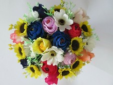 6 ROSEN SONNENBLUMEN RANUNKELN