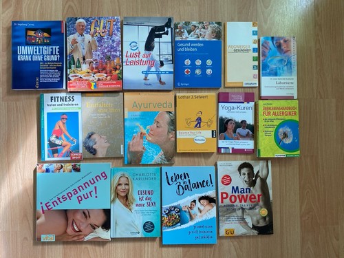 Gesund fit bücher konvolut - bücher,