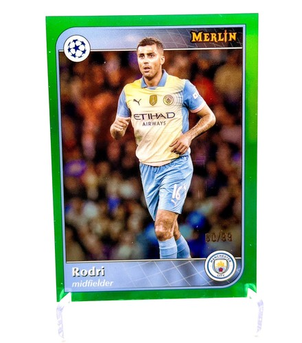 Rodri numbered topps - rodri,