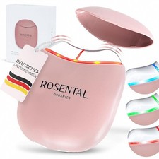 Rosental Organics EMS Gua Sha Gesichtsmassagegerät - LED Blau, Grün & Rotlicht