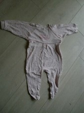 Schlafanzug Schlafoverall Schlafstrampler Strampler Gr. 86 (0925)