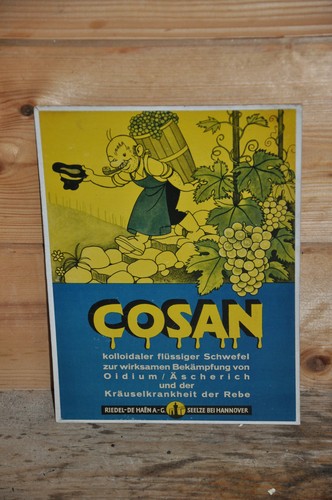 Altes reklameschild 50er jahre - altes,