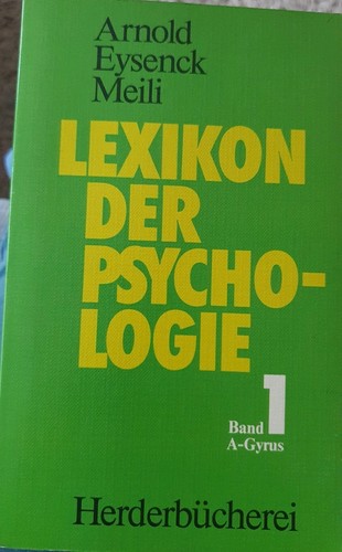 Lexikon der psychologie - lexikon,