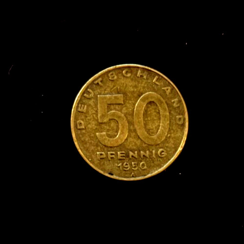 Ddr pfennig 1950 a - 50,