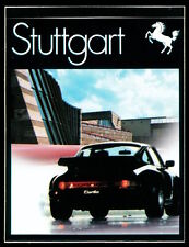 Souvenir Aufkleber - Stuttgart - Porsche 911 Carrera - 11x14cm - Vintage 80er