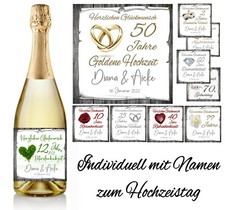 Flaschenetikett zum