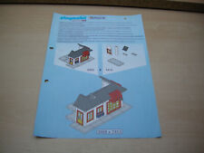 Playmobil, PL826, Bauplan von