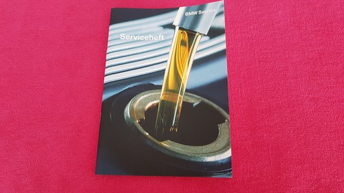 Original bmw serviceheft - original,