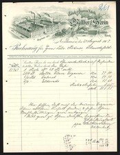 Rechnung Nordhausen 1907