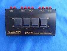 SPEAKER SWITCH Box von  SOUNDLAB SPS4W - Umschaltbox für Lautsprecher