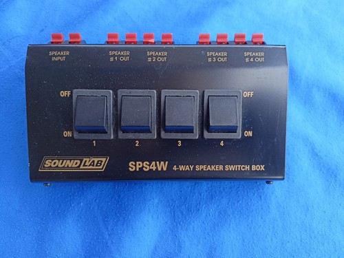 Speaker switch box - speaker,