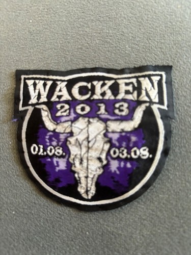 Patch aufnäher wacken 2013 - wacken,