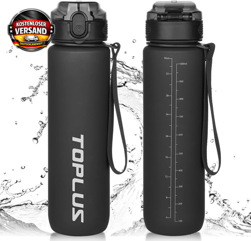 Trinkflasche bpa frei - 1l, bpa-frei
