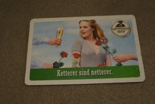 Bierdeckel ,  Ketterer Bier , als Postkarte