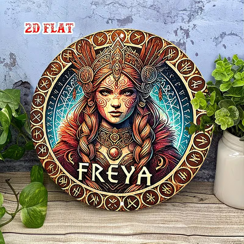 Wikinger freya frau - freya, metall