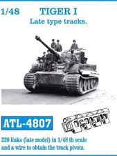 Tiger I Late type - Friul Ketten / 1:48 - ATL-4807