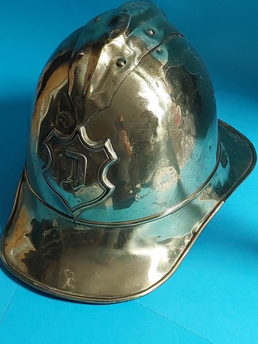 Antike messing helm glocke - helm,