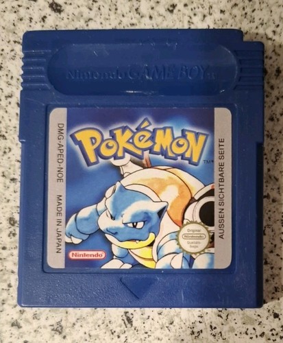 Pokémon blaue edition - pokémon,