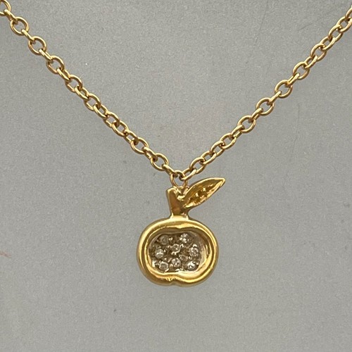 Stilvolles apfel collier aus - stilvolles,