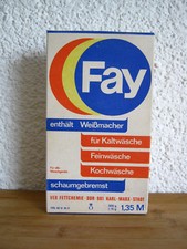  orig. DDR Waschmittel  " FAY " in OVP - unbenutzt -