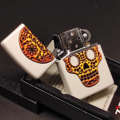 Zippo sugar skull - zippo,