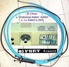 FORT SL 256E Kaltlicht Video Endoskop Cold Light Flexible Endoscope Borescope FV