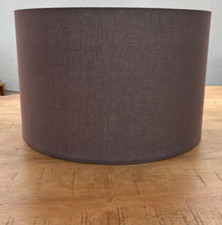 Lampenschirm lila violet weiß