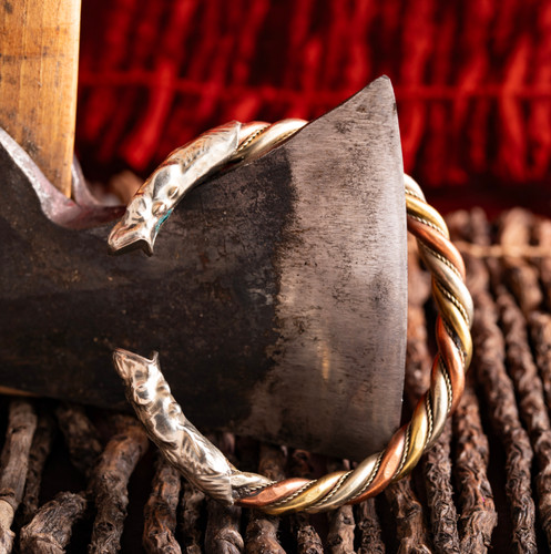 Wikinger armreif mit - wikinger,
