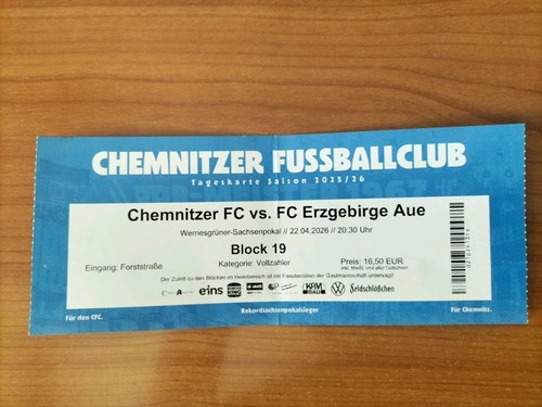 Sammler ticket 26 - ticket, 25/26