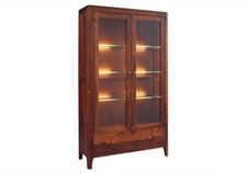 Vitrine Sheesham 100x40x178