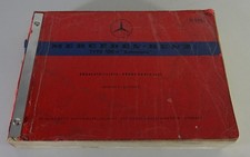 Teilekatalog Mercedes 300 d Automatik W189 Adenauer von 02/1960
