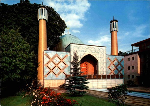 Hamburg postkarte islamisches - hamburg,