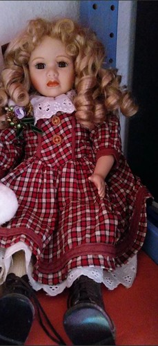 Porzellanpuppe sammlerpuppe - porzellanpuppe, 40