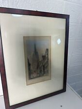Stahlstich  Hannover Lemaitre Bild Mit Rahmen Alt Thieme/Becker. LEMPERTZ 36x28