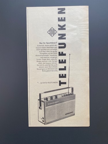 Telefunken bajazzo sport - , radio