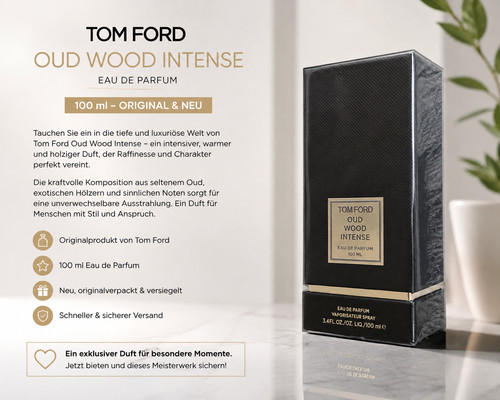 Tom ford oud wood intense - intense, eau