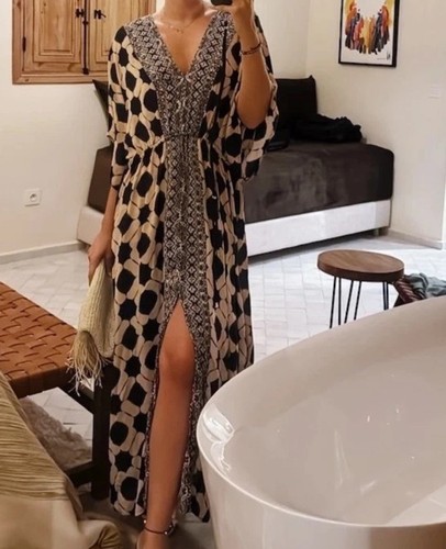 Zara kleid kaftan tunika mit - tunika,